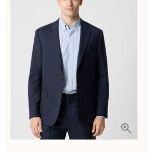 J. Crew Factory Thompson Tweed Blazer-Size 44R-Wool Blend-Welted Pockets-Lined